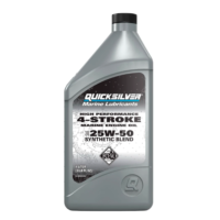 Масло моторное Quicksilver High Performance Synthetic Blend 25W-50 4-тактное