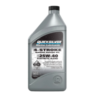 Масло моторное Quicksilver Synthetic Blend 25W-40 4-тактное